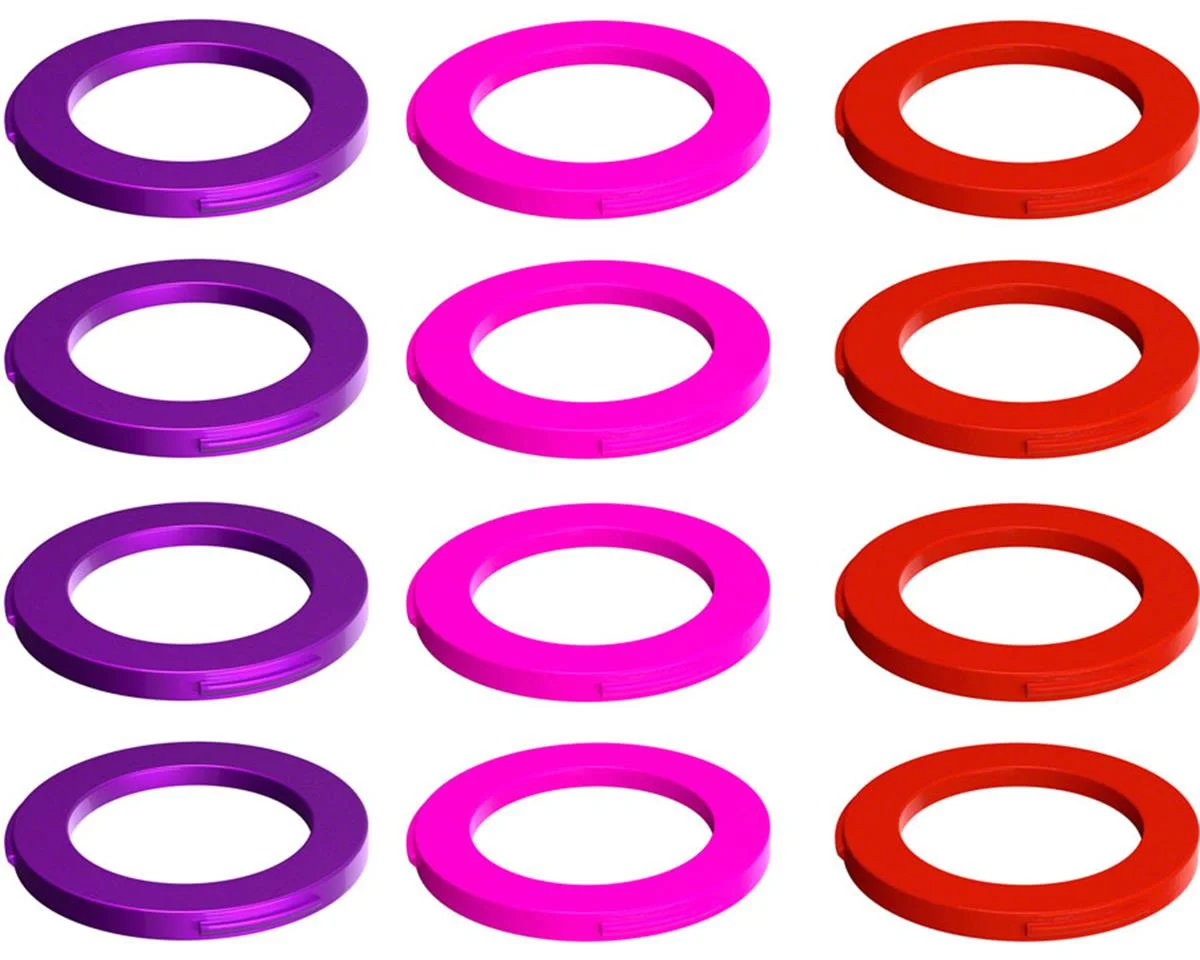 Magura 4-Piston Caliper Colored Cover Kit for One Caliper (Purple, Red, Neon Pink)